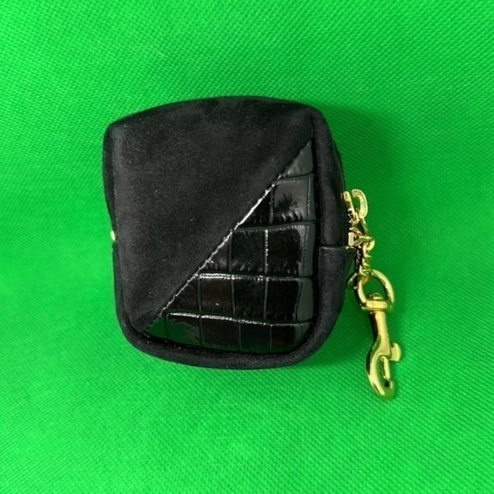YSL SAINT LAURENT leather Key chain bag‎ 100% Authentic - Picture 9 of 12